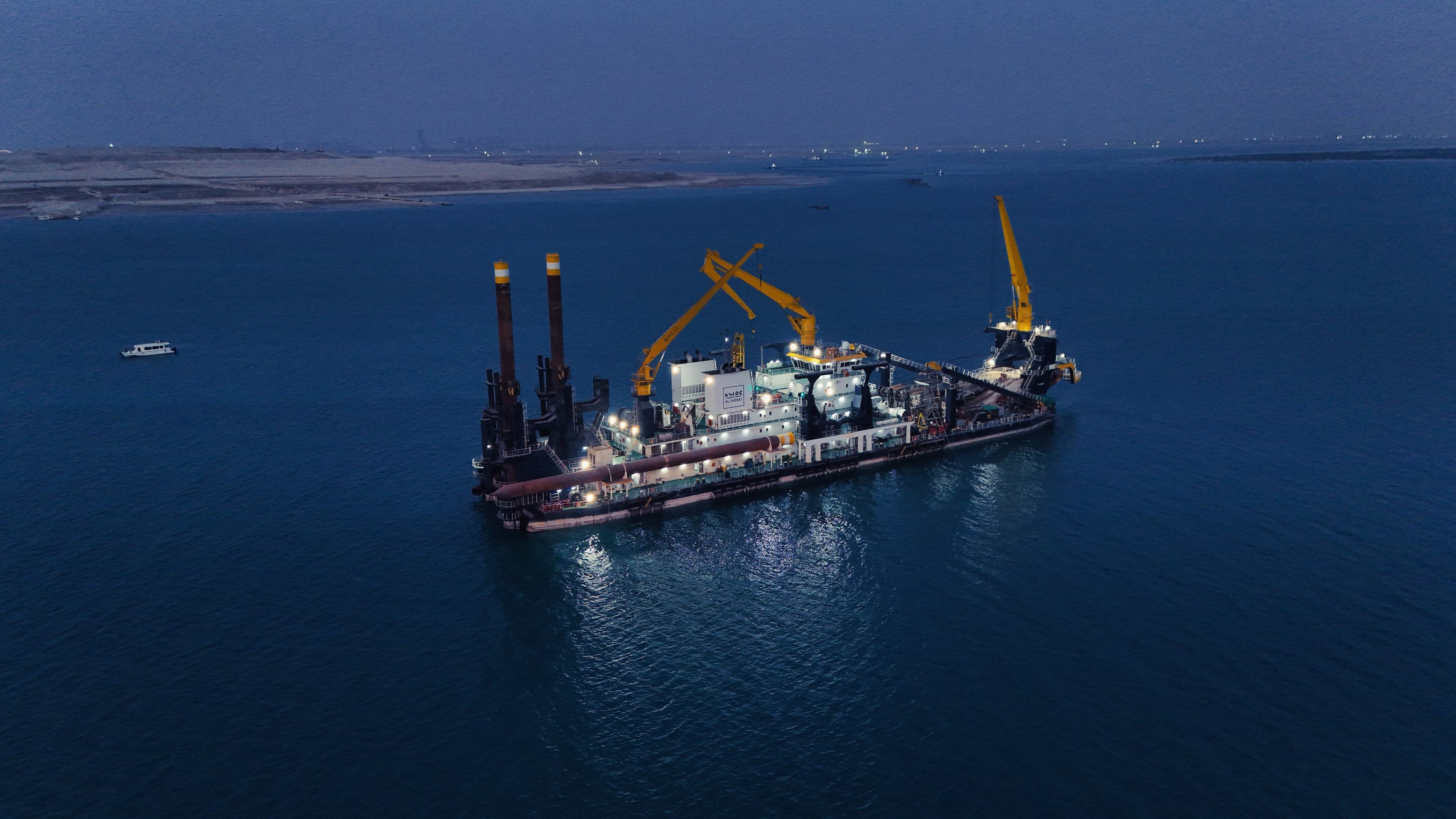 Al Yassat heavy duty cutter suction dredger