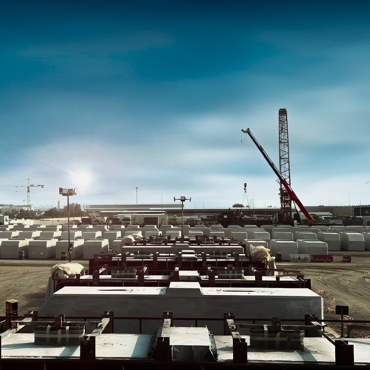 NMDC Infra construction site