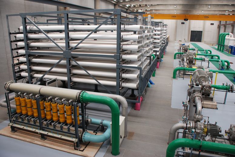 Water infrastructure plant